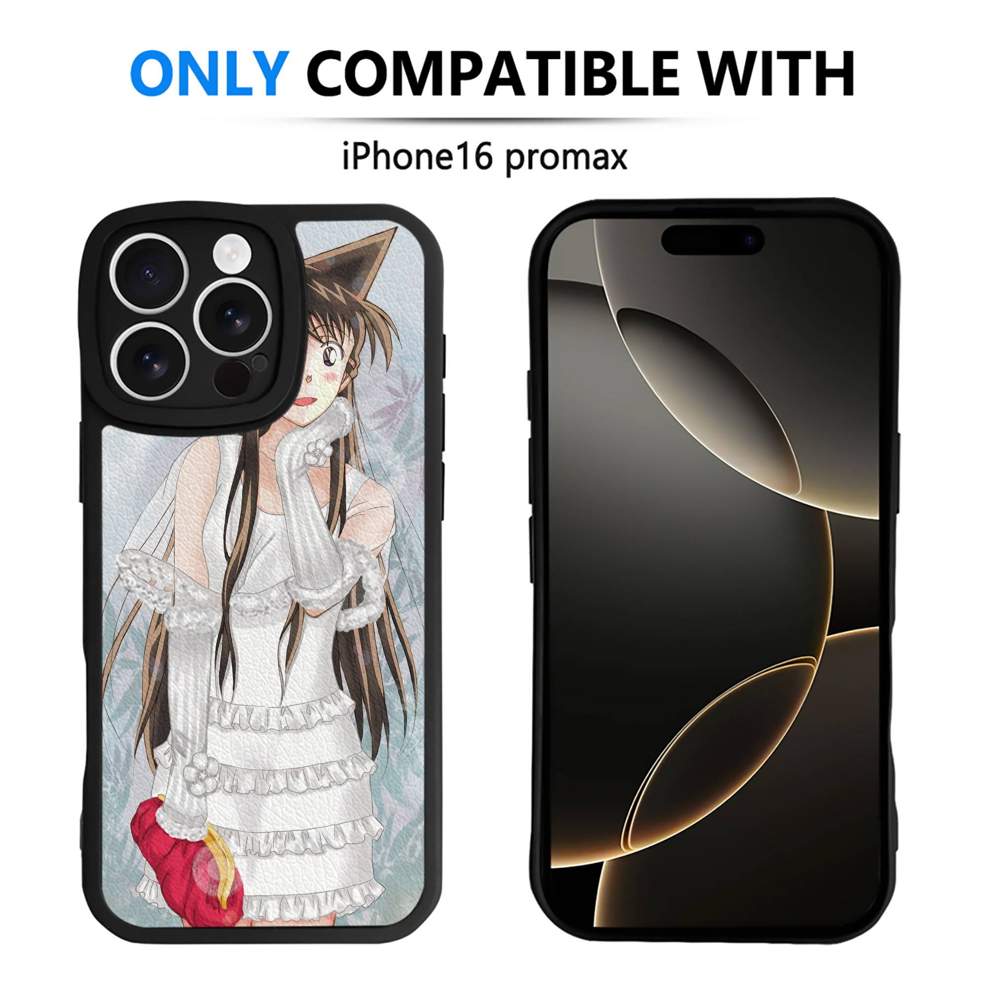 （画像用） 名探偵コナン Detective Conan 【iPhone 16シリーズ対応】シリコンスマホケース（レザー調） 材質：シリコン